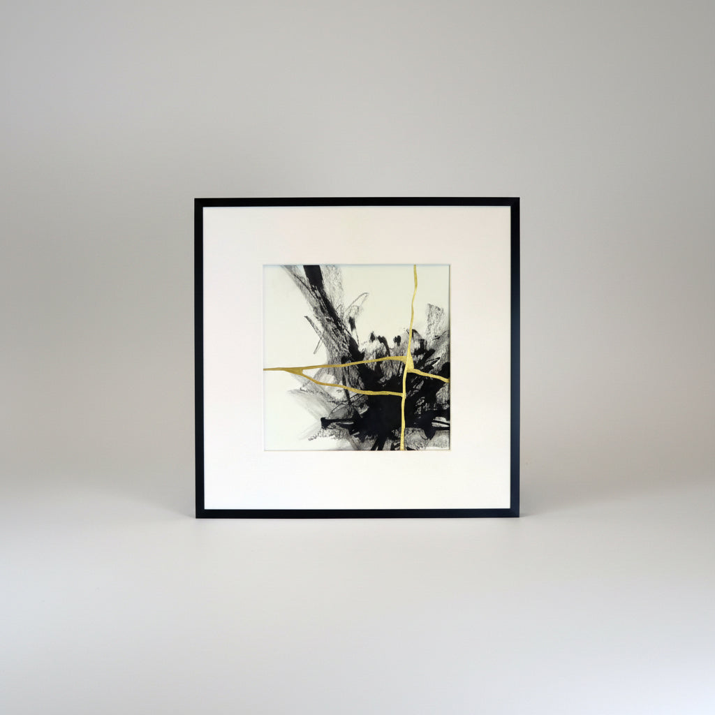32x32cm, framed
charcoal, ink, acrylic on paper