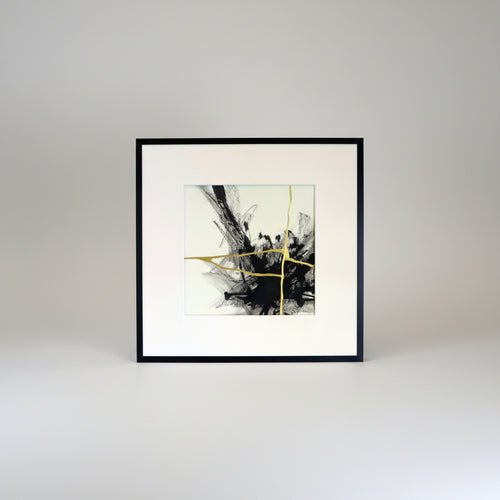 32x32cm, framed
charcoal, ink, acrylic on paper
