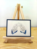 Letters to the Horizon, Postcard print