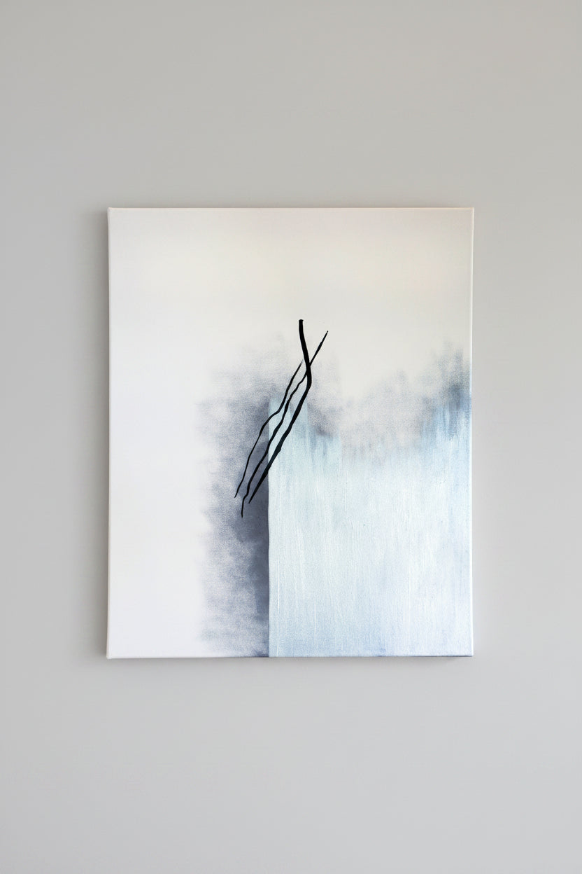 16x20in, framed
charcoal, ink, acrylic on canvas